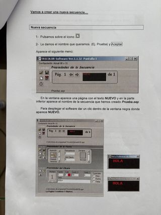 Letrero LED programable