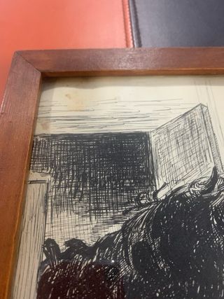 Cuadro Taurino 1949 Tinta