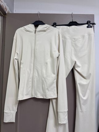 Chándal deportivo mujer blanco