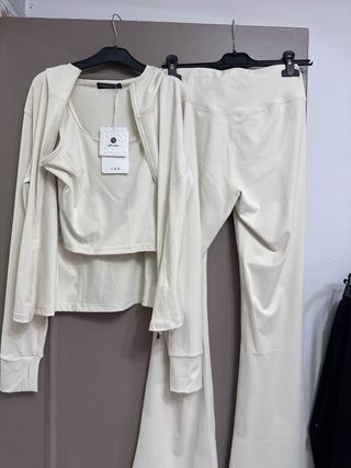 Chándal deportivo mujer blanco