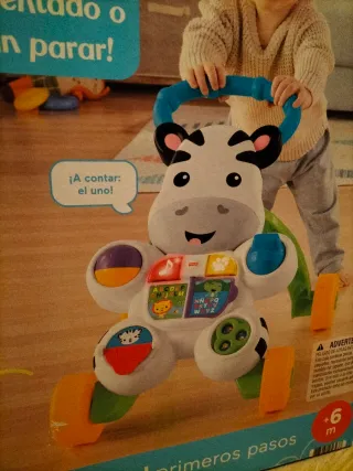 Andador correpasillos cebra Fisher-Price
