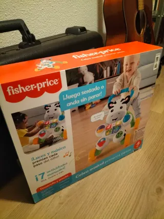 Andador correpasillos cebra Fisher-Price