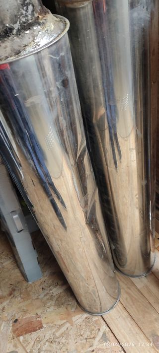 Tubos Inoxidables para Chimenea/Estufa