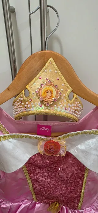 Disfraz Aurora Bella Durmiente Disney Talla 6-7