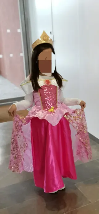 Disfraz Aurora Bella Durmiente Disney Talla 6-7