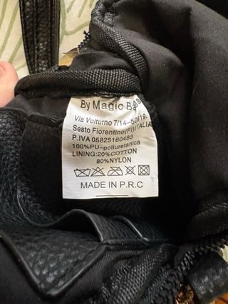 Borsellino nero con tracolla