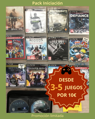 3-5 por 10€ - Juegos PS3 de disparos PAL ESP