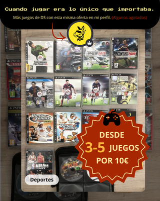 3-5 por 10€ - Juegos PS3 de disparos PAL ESP