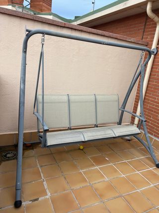 Balanza de jardín 3 plazas