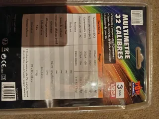 Multímetro TOP CRAFT ML-32 Novo