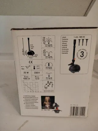 Bomba para fuente Gardena aquamotion FP 1500