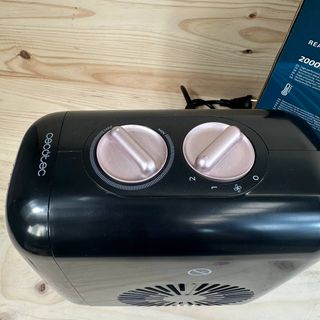 Cecotec Calefactor ReadyWarm 600 Lagoon Black