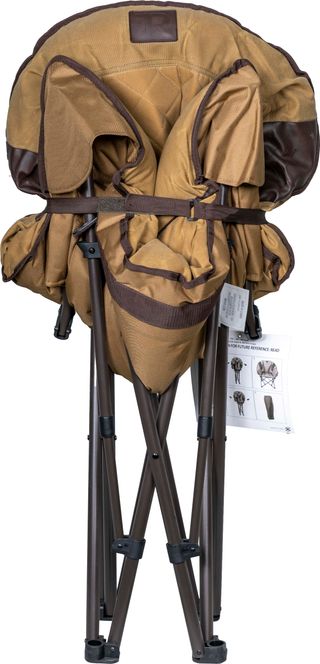 Silla plegable Safari King beige/marrón