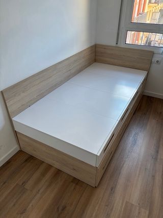 Cama nido con cajones