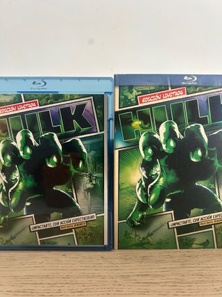 Blu-ray Hulk Edición Limitada Comic