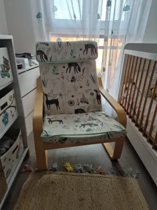 Butaca Ikea madera