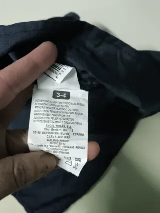 Disfraz Policía Talla 3/4 años