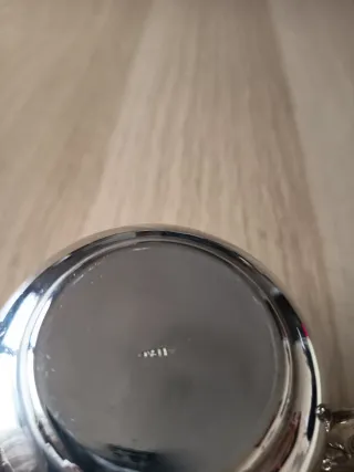 Azucarero de Alpaca Plateado