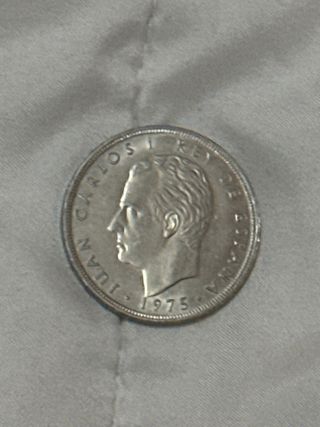 Moneda 100 Pesetas 1975 Plata