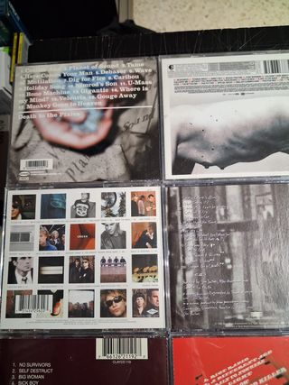 Lote CDs Pop-Rock y Hard Rock