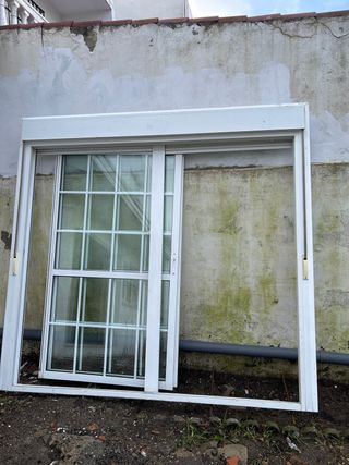 Cierre de aluminio blanco