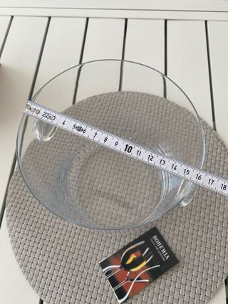 Cubitera de cristal Bohemia