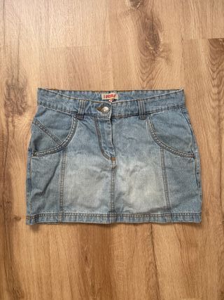 Minifalda vaquera Y2K