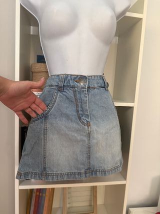 Minifalda vaquera Y2K