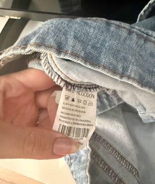 Minifalda vaquera Y2K