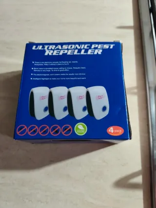 4 Repellenti Ultrasuoni per Insetti