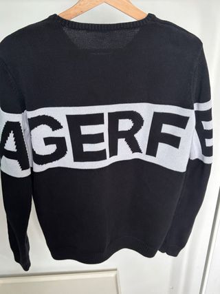 Jersey Karl Lagerfeld Negro y Blanco