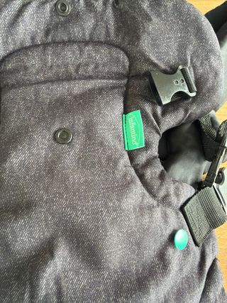 Mochila Portabebés Ergonómica Gris