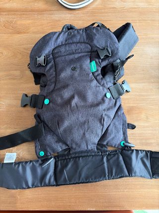 Mochila Portabebés Ergonómica Gris