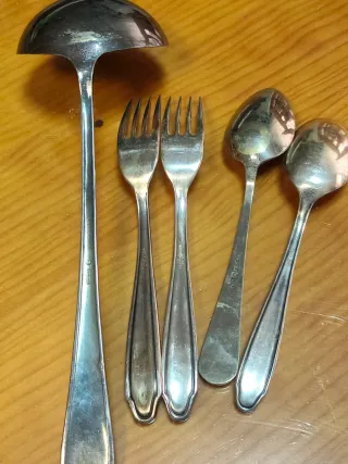 Cubiertos de Alpaca - Set de 5 piezas