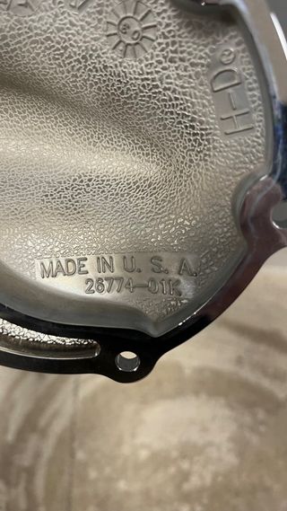 Tapas Motor Harley Davidson V-Rod Cromadas