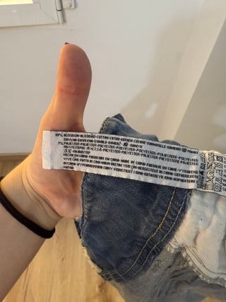 Minifalda vaquera y2k // falda corta denim XS