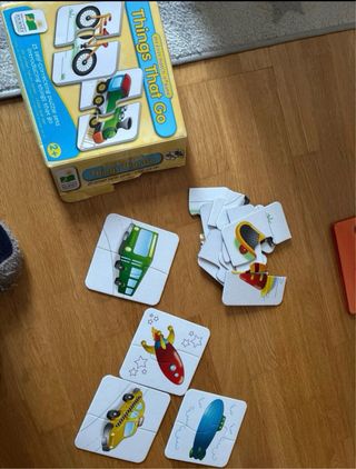 Juego de mesa Things That Go The Learning Journey