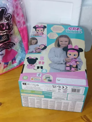 Cry Babies Bebés Llorones Minnie 4.0 + Backpack