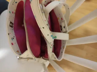 2 Mochilas Desigual y parfois multicolor