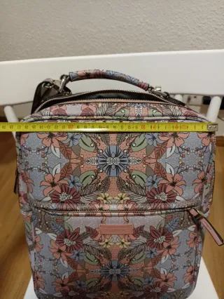 2 Mochilas Desigual y parfois multicolor