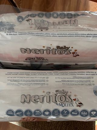 Pañales Neritos Moltex Talla 3