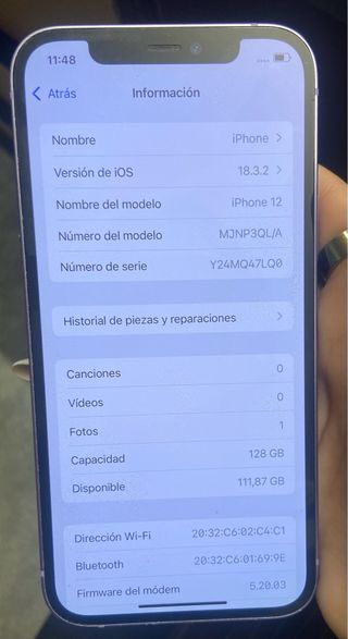 iPhone 12 128GB Lila