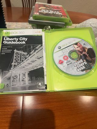 GTA IV Xbox 360 con Guía Liberty City