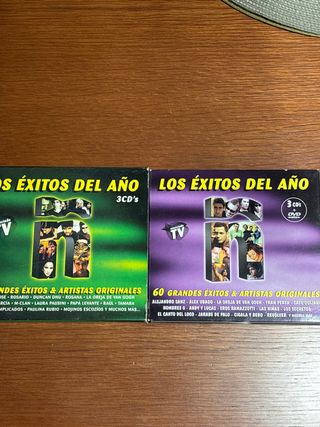 CDs Los Éxitos del Año Varios Artistas