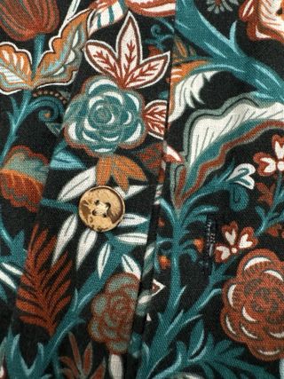 Camisa estampada manga corta