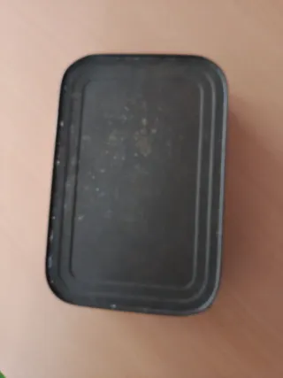 Caja Metal Antigua Horno San Buena