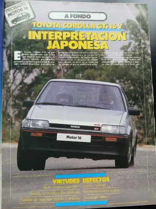 Revista automovilismo Motor 16 Num 177 Marzo 1987