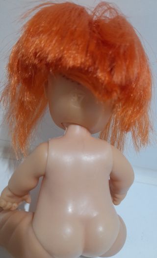 Muñeca Barriguitas pelirroja antigua