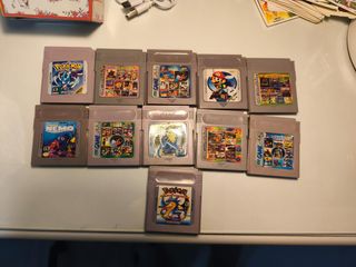 Lote 11 Cartuchos genericos Game Boy