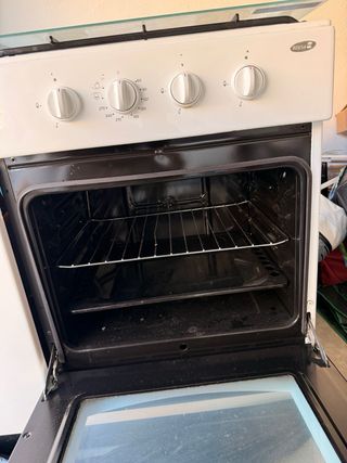 Cocina Gas y Eléctrica Horno Cristal